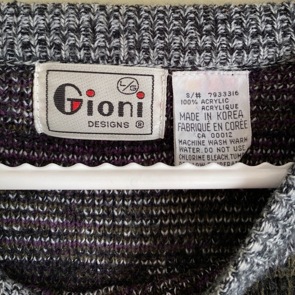 Vintage Gioni | Grandpa Abstract Crewneck Sweater - Picture 2 of 3